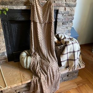 Champagne color dress